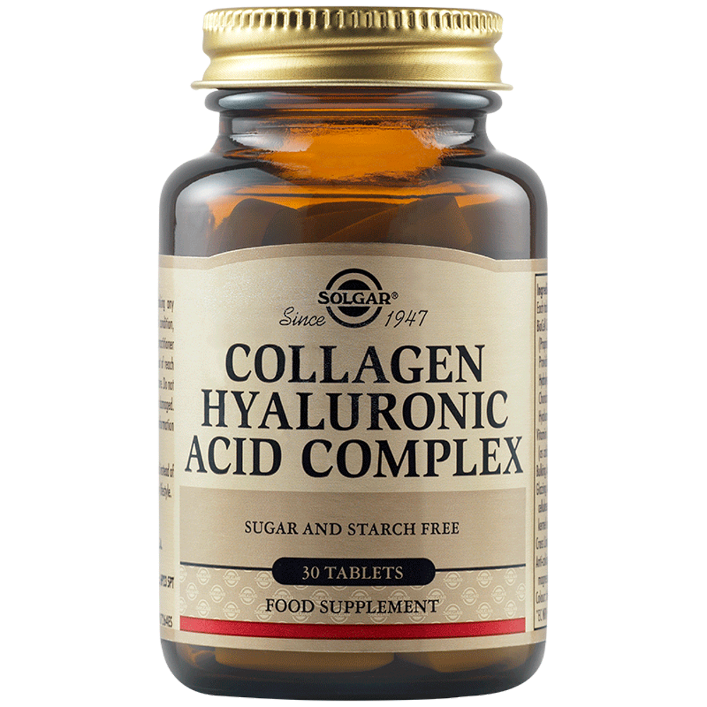 Collagen Hyaluronic Acid Complex, Tablete Solgar